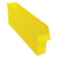 Bacs pour &eacute;tag&egrave;re Store-Max, 4-3/8" la x 8" H x 23-5/8" p, Jaune, Capacit&eacute; 68 lb Chandler Sales