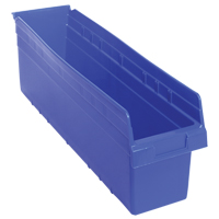 Bacs pour &eacute;tag&egrave;re Store-Max, 6-5/8" la x 8" H x 23-5/8" p, Bleu, Capacit&eacute; 68 lb Chandler Sales