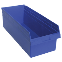 Bacs pour &eacute;tag&egrave;re Store-Max, 11-1/8" la x 8" H x 23-5/8" p, Bleu, Capacit&eacute; 68 lb Chandler Sales