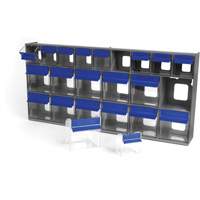 Tilt Bins Unit, 23-5/8" W x 3-5/8" D x 11-1/6" H, 21 Drawers Chandler Sales