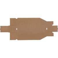 Deep Corrugated Parts Bins, 3-3/4" W x 17-1/4" D x 4-1/2" H, Beige Chandler Sales