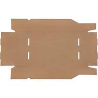 Deep Corrugated Parts Bins, 11-3/4" W x 17-1/4" D x 4-1/2" H, Beige Chandler Sales