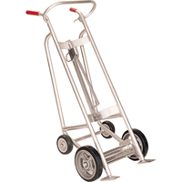 Diables pour baril avec frein manuel, Fabriqu&eacute; en Aluminium, 25 - 55 gal. US (20 - 45 gal. imp.) Chandler Sales