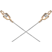 Assemblages l&eacute;gers de cables de masse et de mise &agrave; la terre - Deux pinces crocodiles Chandler Sales