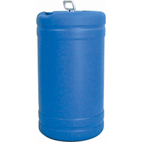 Polyethylene Drums -Tight Head, 15 US gal. (12.49 imp. Gal.), Closed Top, Blue Chandler Sales