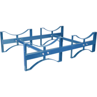 Porte-barils empilables, 2 barils, Capacit&eacute; de 1600 lb, 45-1/2" la x 30" p x 12-1/2" h Chandler Sales