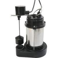 Pompe &agrave; boîtier en acier inoxydable et base en fonte, 1/3 CV, D&eacute;bit 3630 gal./h Chandler Sales