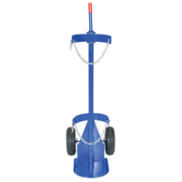 Chariot pour bouteille de gaz, Roues Pneumatique, Base de 12" la x 15-1/2" lo, 500 lb Chandler Sales