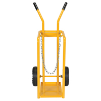 Chariot pour bouteille de gaz, Roues Caoutchouc moul&eacute;, Base de 9-13/16" la x 16" lo, 150 lb Chandler Sales