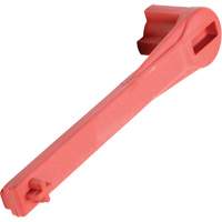 Single Ended Specialty Bung Nut Wrench, 1-1/4" Opening, 8" Handle, Non-Sparking Nylon Chandler Sales