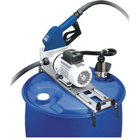 Ensemble de pompe pour baril Piusi Suzzarablue, Acier inoxydable, 9 gal./min Chandler Sales