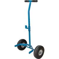 Cylinder Cart, Flat-Free Wheels, 15-1/2" W x 14-1/4" L Base, 600 lbs. Chandler Sales