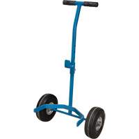 Cylinder Cart, Flat-Free Wheels, 15-1/2" W x 14-1/4" L Base, 600 lbs. Chandler Sales
