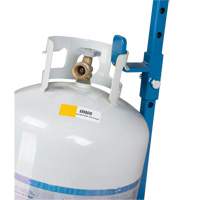 Cylinder Cart, Flat-Free Wheels, 15-1/2" W x 14-1/4" L Base, 600 lbs. Chandler Sales