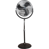 High-Velocity Pedestal Fan, Commercial, 3 Speed, 20" Diameter Chandler Sales