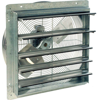 Ventilateurs d'&eacute;vacuation &agrave; volets, 8,02" p x 8" ha Chandler Sales