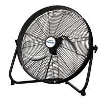 High Velocity Floor Fan, Commercial, 3 Speed, 20" Diameter Chandler Sales