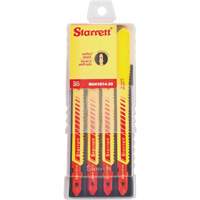 Lames pour scie sauteuse Unified Shank, Bim&eacute;tal, 4" lo, 10-14 dents par pouce Chandler Sales