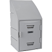 Locker, 15" x 15" x 31", Grey, Assembled Chandler Sales