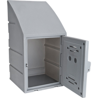 Locker, 15" x 15" x 31", Grey, Assembled Chandler Sales