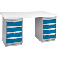 &eacute;tabli pr&eacute;conçu, 72" la x 30" p x 34" h, Capacit&eacute; 2500 lb Chandler Sales