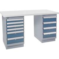 &eacute;tabli pr&eacute;conçu, 72" la x 30" p x 34" h, Capacit&eacute; 2500 lb Chandler Sales