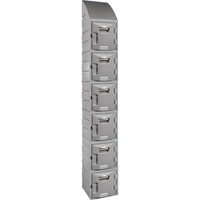 Locker, 12" x 15" x 12", Grey, Assembled Chandler Sales