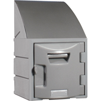Locker, 12" x 15" x 25", Grey, Assembled Chandler Sales