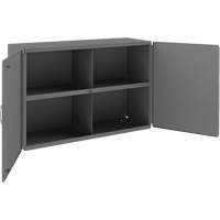 Armoire murale, 24" h x 33-13/16" la x 12-3/8" p, 1 tablettes, Acier, Gris Chandler Sales