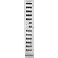 Clean Line Lockers, 12" x 18" x 76", Steel, Grey, Rivet (Assembled), Perforated Chandler Sales