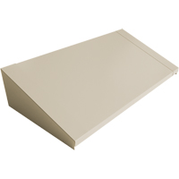 All-Welded Concorde - Heavy-Duty Lockers Sloping Top, 3 Bank, 18" D x 36" W x 6" H, Beige, Steel Chandler Sales