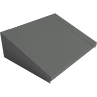 All-Welded Concorde - Heavy-Duty Lockers Sloping Top, 2 Bank, 18" D x 24" W x 6" H, Steel Chandler Sales