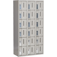 Casiers robustes Concorde, 6 niveaux, Bloc de 3, 36" x 18" x 72", Acier, Gris, Soud&eacute; (assembl&eacute;) Chandler Sales