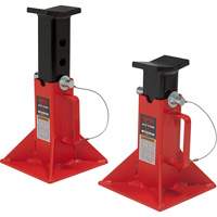 Jack Stands, Locking Pin, 5 tons Capacity, 9-1/2" - 15-3/4" H Chandler Sales