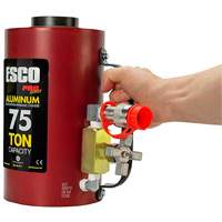 Heavy-Duty Hydraulic Cylinder, 6" Stroke, 75 Ton(s) Capacity, 10000 PSI Chandler Sales
