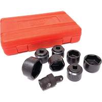 8 Pc. Extra-Low-Profile Oil Filter Socket Set Chandler Sales
