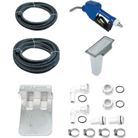 Pompe de transfert de fluide d'&eacute;chappement diesel (DEF) 115 V CA avec support pour cuve GRV et pistolet Chandler Sales