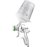 Pistolet de peinture de premi&egrave;re qualit&eacute; 4400?B HVLP?1,0 SR avec godet RPS 0,3?L, pour les retouches de finitions automobiles, Entr&eacute;e d'air 1/4" NPT, 4,24 pi³/min, Capacit&eacute; 0,3 L, 0,14 psi Chandler Sales