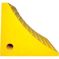 Cale de roue, Polyur&eacute;thane, Jaune, 15-1/4" la x 12-1/8'' p x 10-3/4" h Chandler Sales