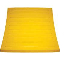 Cale de roue, Polyur&eacute;thane, Jaune, 15-1/4" la x 12-1/8'' p x 10-3/4" h Chandler Sales