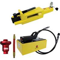 Ensemble de brise-talon pour pneus g&eacute;ants/&eacute;quipement de terrassement avec pompe hydraulique de 5 pintes Chandler Sales