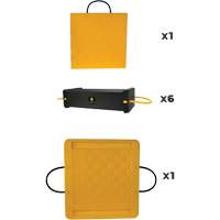 8-Piece CribLok Composite Cribbing System Kit Chandler Sales
