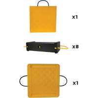 10-Piece CribLok Composite Cribbing System Kit Chandler Sales