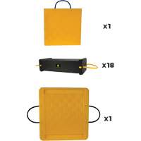 20-Piece CribLok Composite Cribbing System Kit Chandler Sales