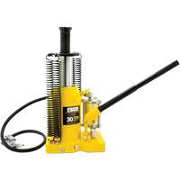 Cric-bouteille de s&eacute;rie Pro, 30 tonnes, Air comprim&eacute;/hydraulique, 20" Hauteur &eacute;lev&eacute;e Chandler Sales