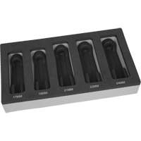 Jeu de 5 douilles pour conduites avec plateau en mousse Chandler Sales