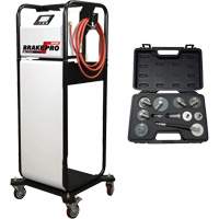 Pompette de purge de frein Brake-Pro &agrave; structure haute avec adaptateurs Chandler Sales