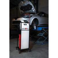 Pompette de purge de frein Brake-Pro &agrave; structure haute avec adaptateurs Chandler Sales