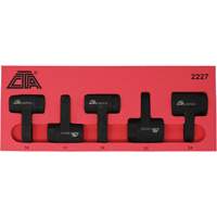 Exhaust Gas Sensor Socket Set, 5 Pieces, 1/2" Drive Size Chandler Sales