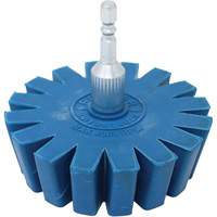 Conical Gear Eraser Wheel with Quick-Connect Arbor Adapter Chandler Sales